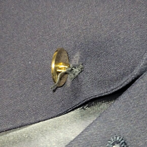 Burberry Vintage Men's Navy Blue Blazer 40R - Picture 10 of 10